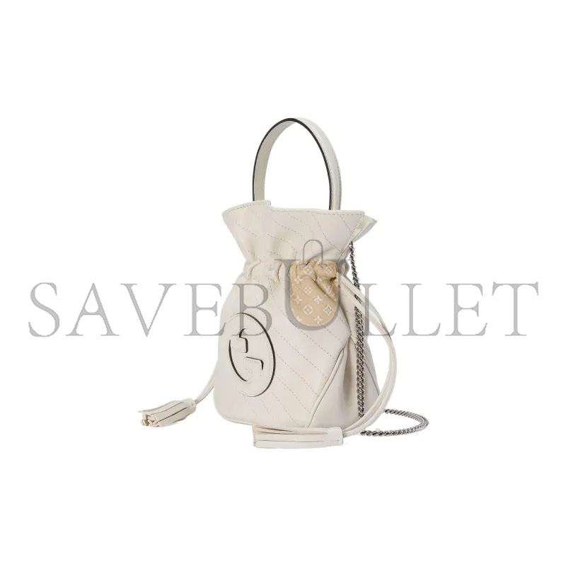 GUCCI BLONDIE MINI BUCKET BAG 760313 (19*15*8cm)